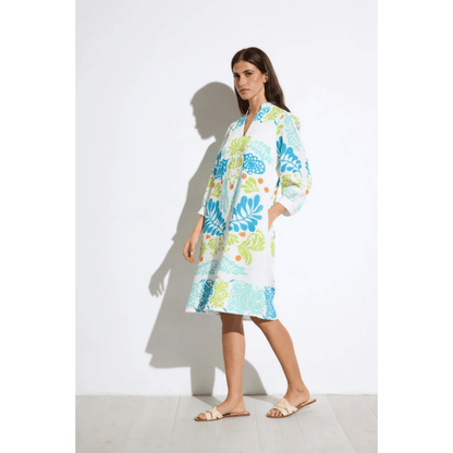 Cedro Dress | Turquoise