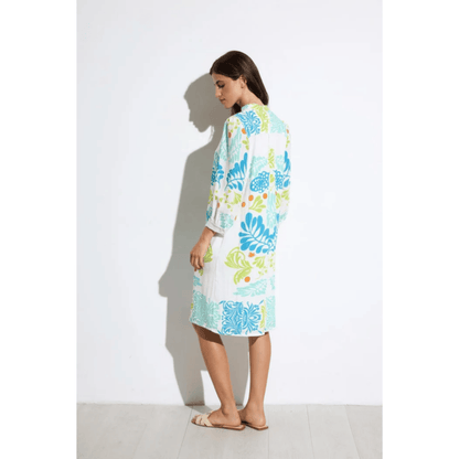Cedro Dress | Turquoise