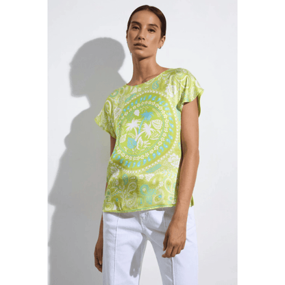 Nelida Top | Lime