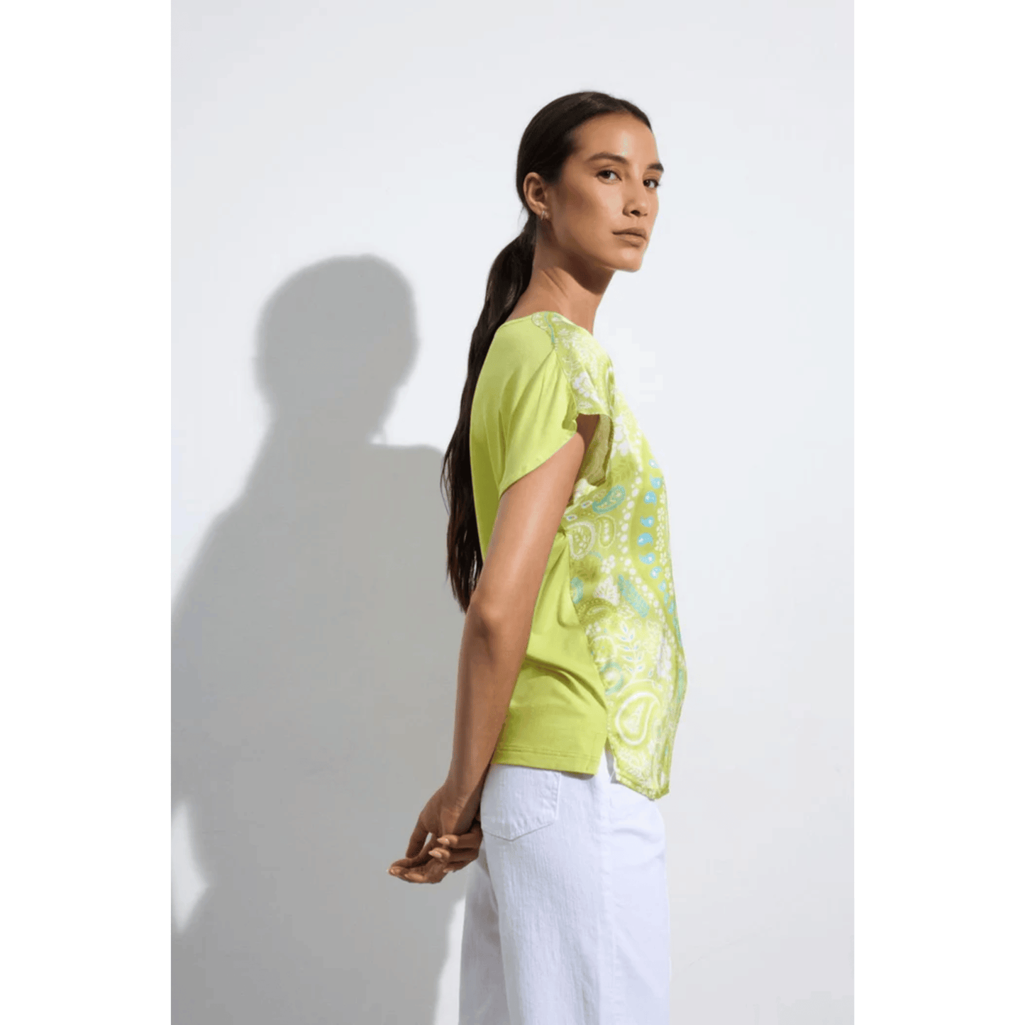 Nelida Top | Lime