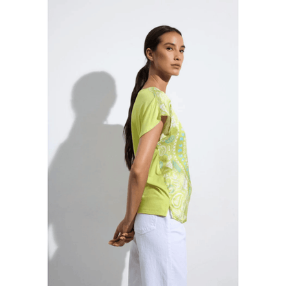Nelida Top | Lime