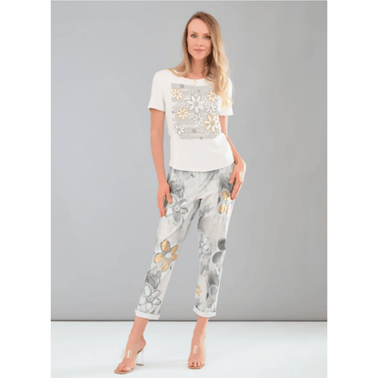 Evalina Pant | White