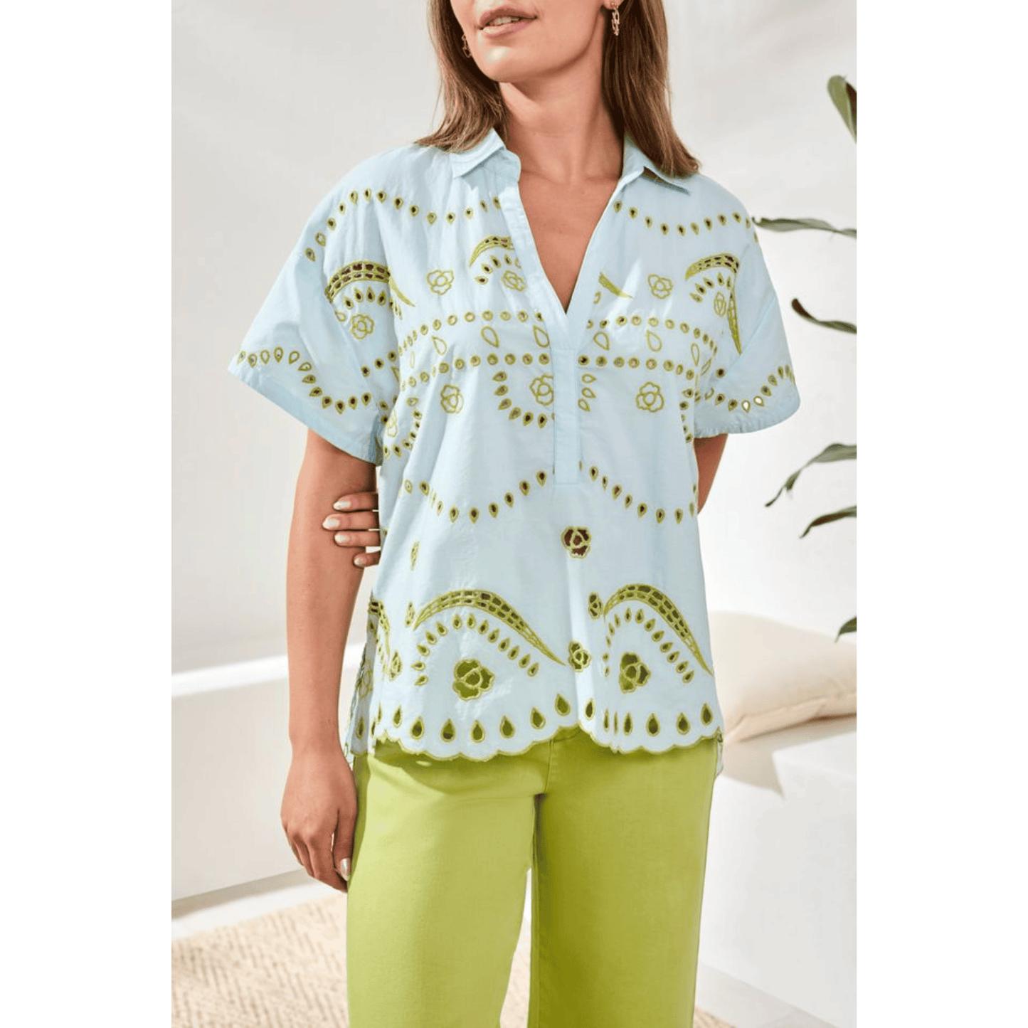 Carlton Shirt | Light Aqua Sky