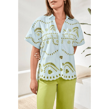 Carlton Shirt | Light Aqua Sky
