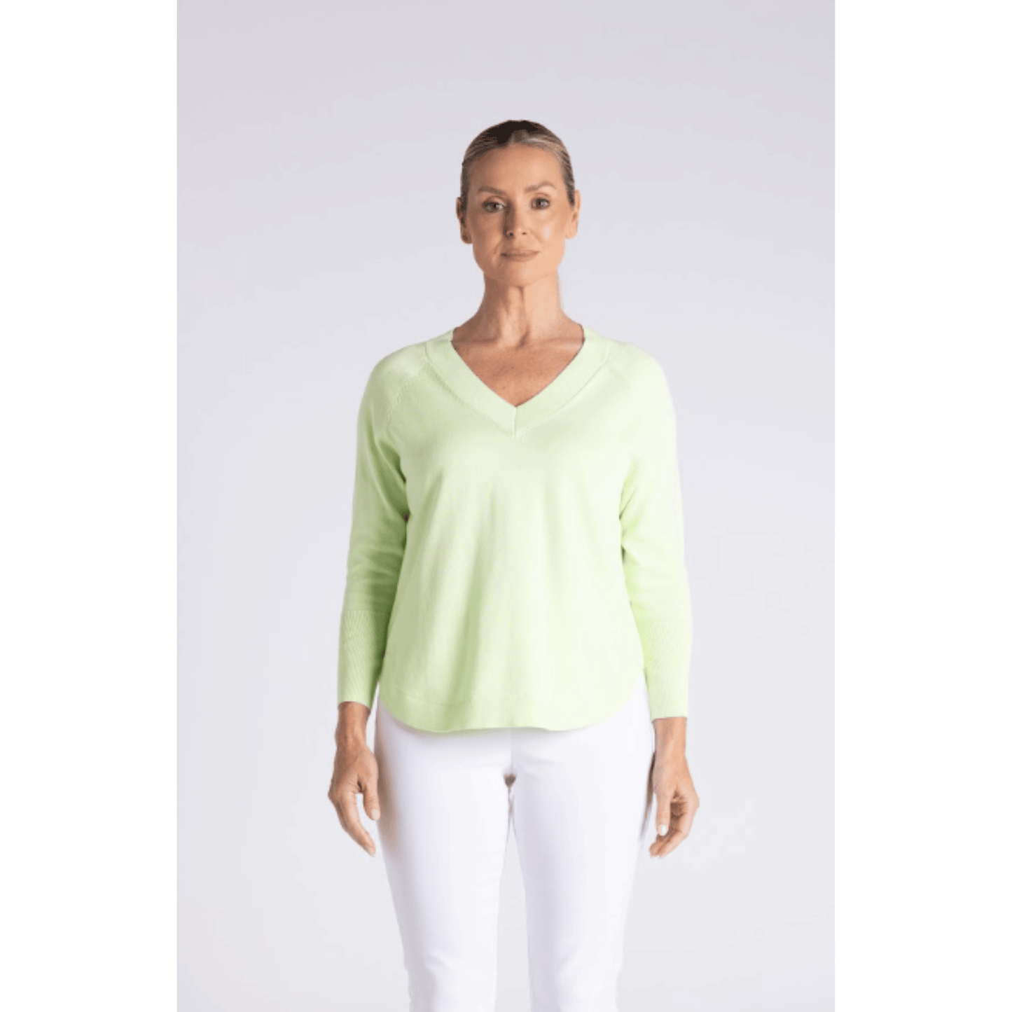 Braidwood Knit Top | Baby Lime