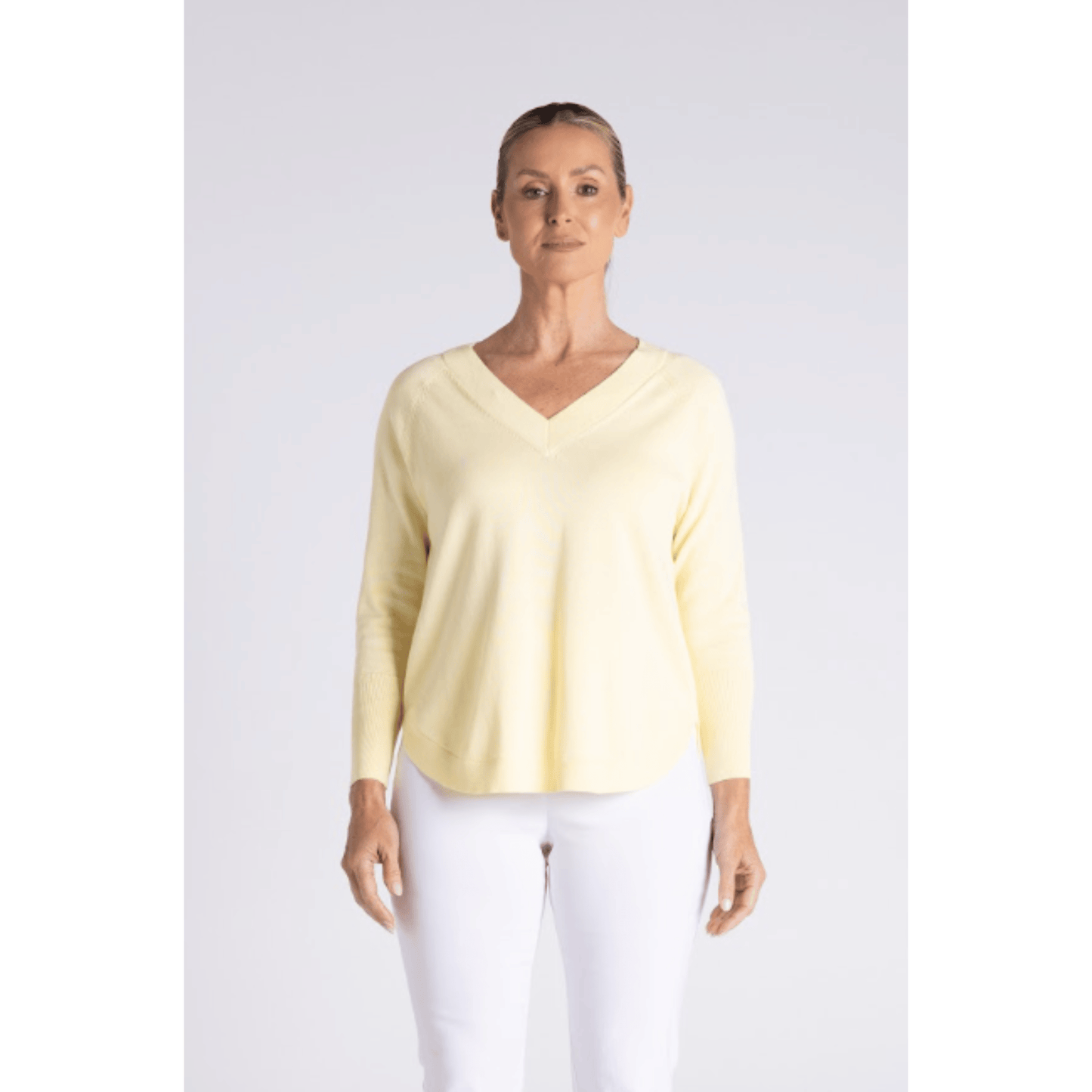 Braidwood Knit Top | Lemon Icing