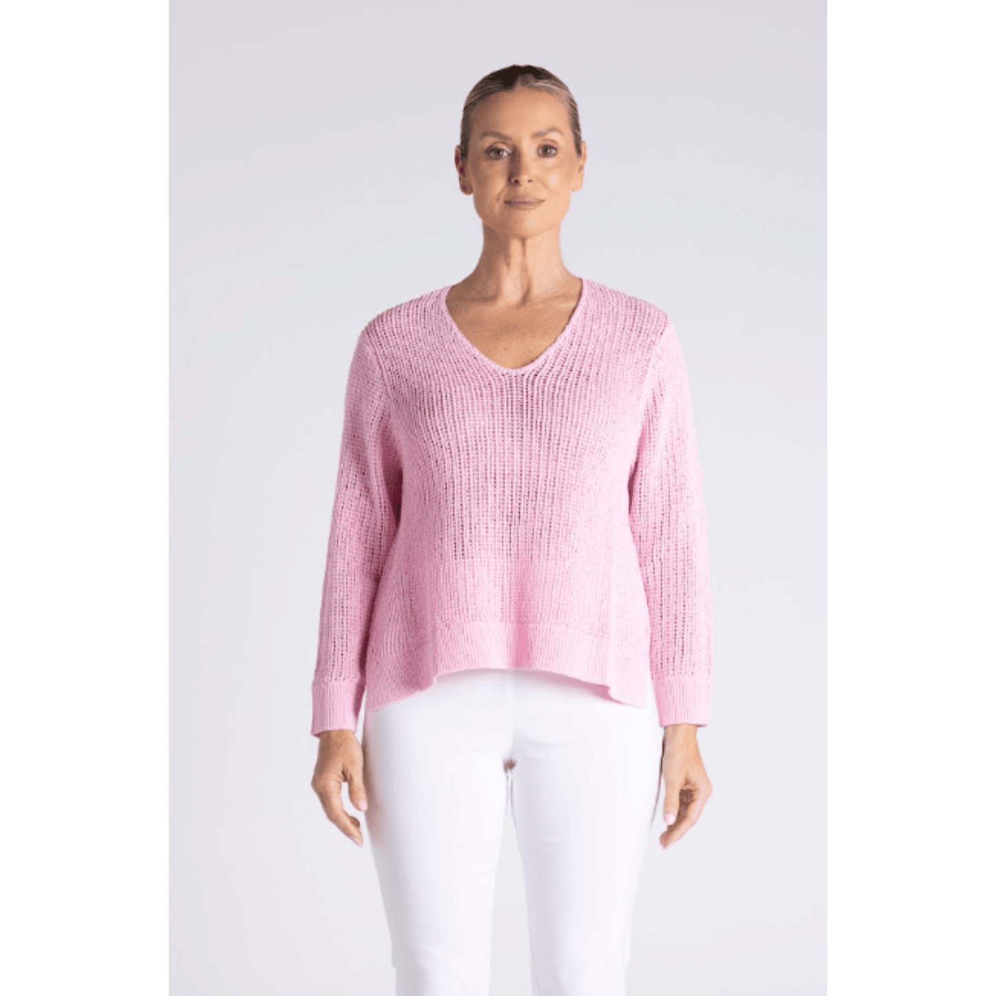 Mittason Knit Top | Candy Pink