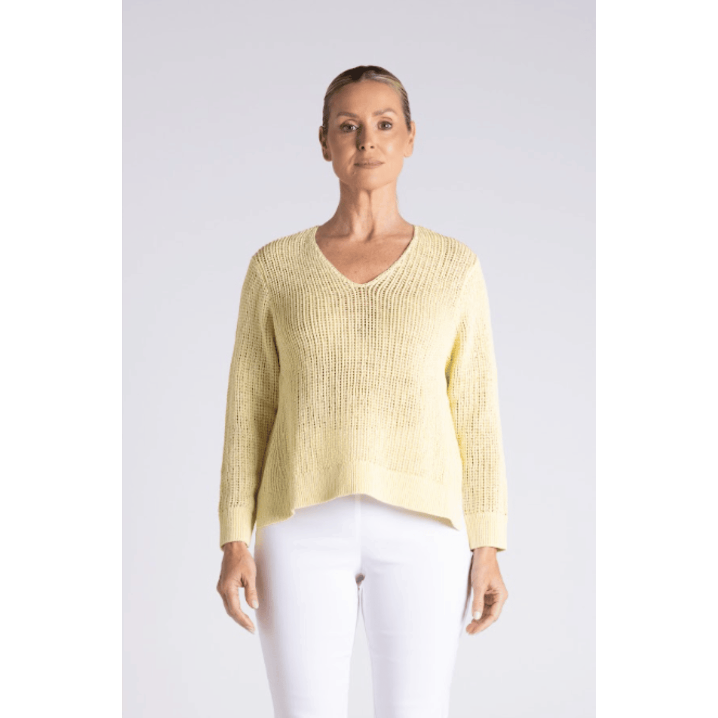 Mittason Knit Top | Lemon Icing