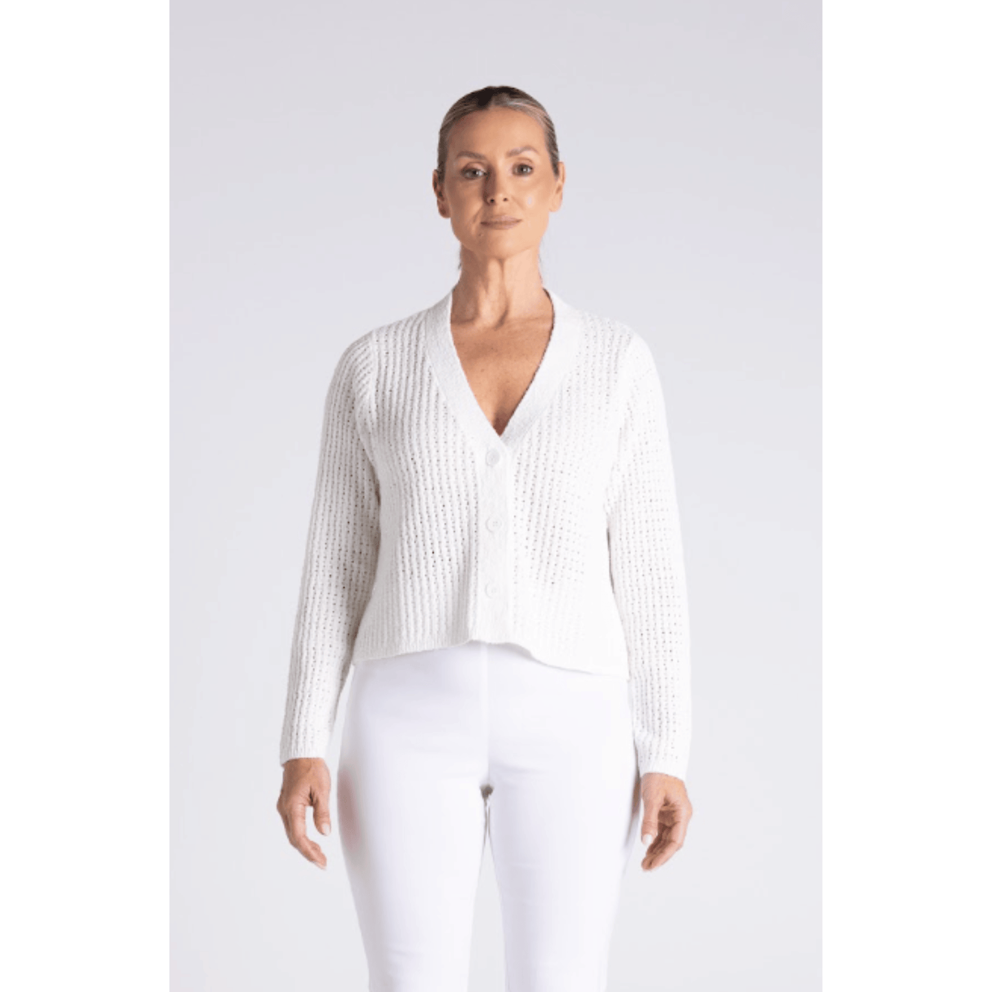 Armidale Knit Cardi | Milk
