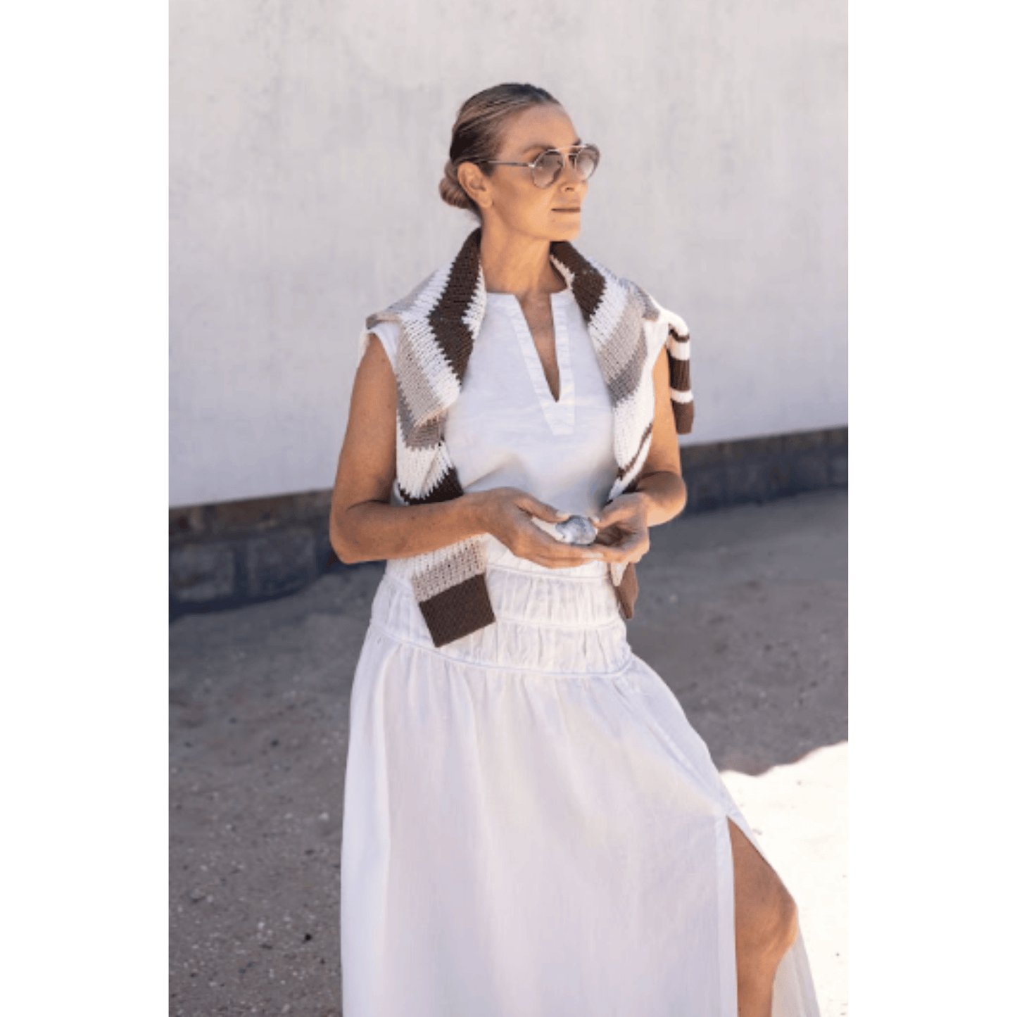 Moreland Knit Top | Earthy Tones