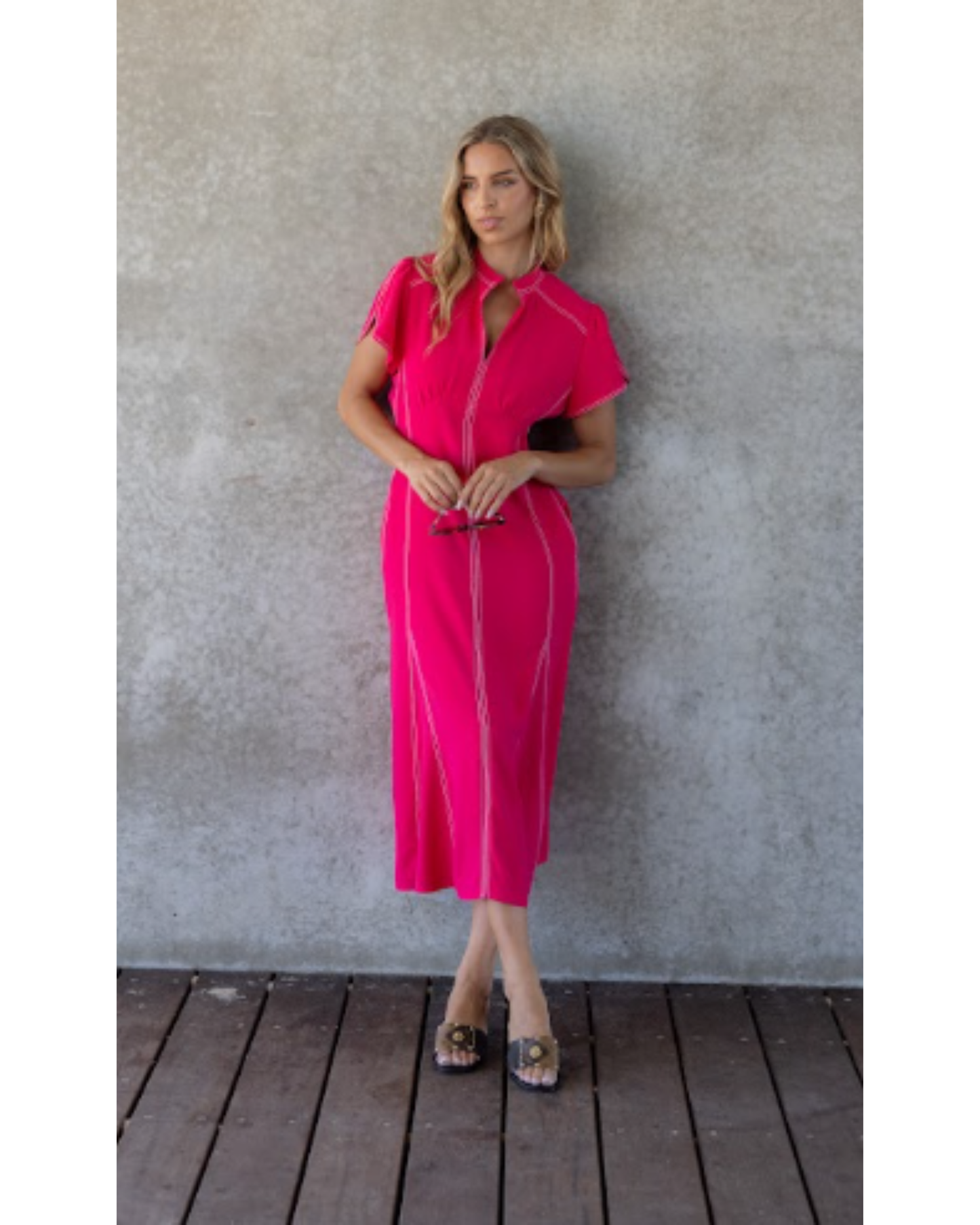 Lexi Midi Dress | Cherry Bomb