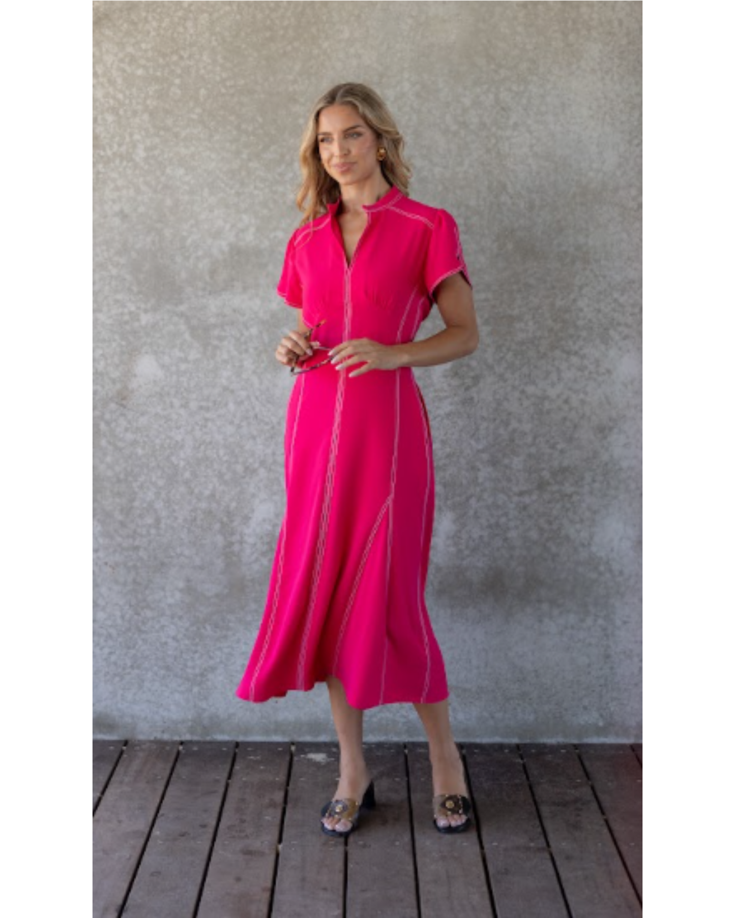 Lexi Midi Dress | Cherry Bomb