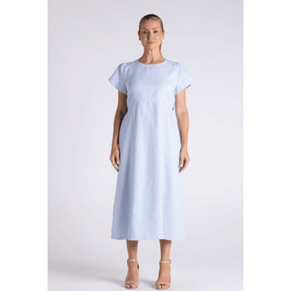 Mary Midi Dress | Cornflower