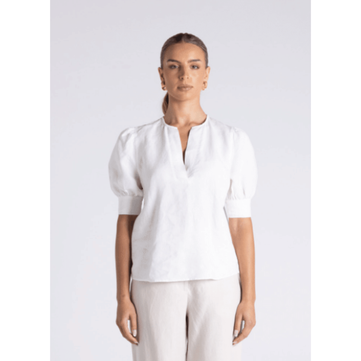 Sandy Top | White