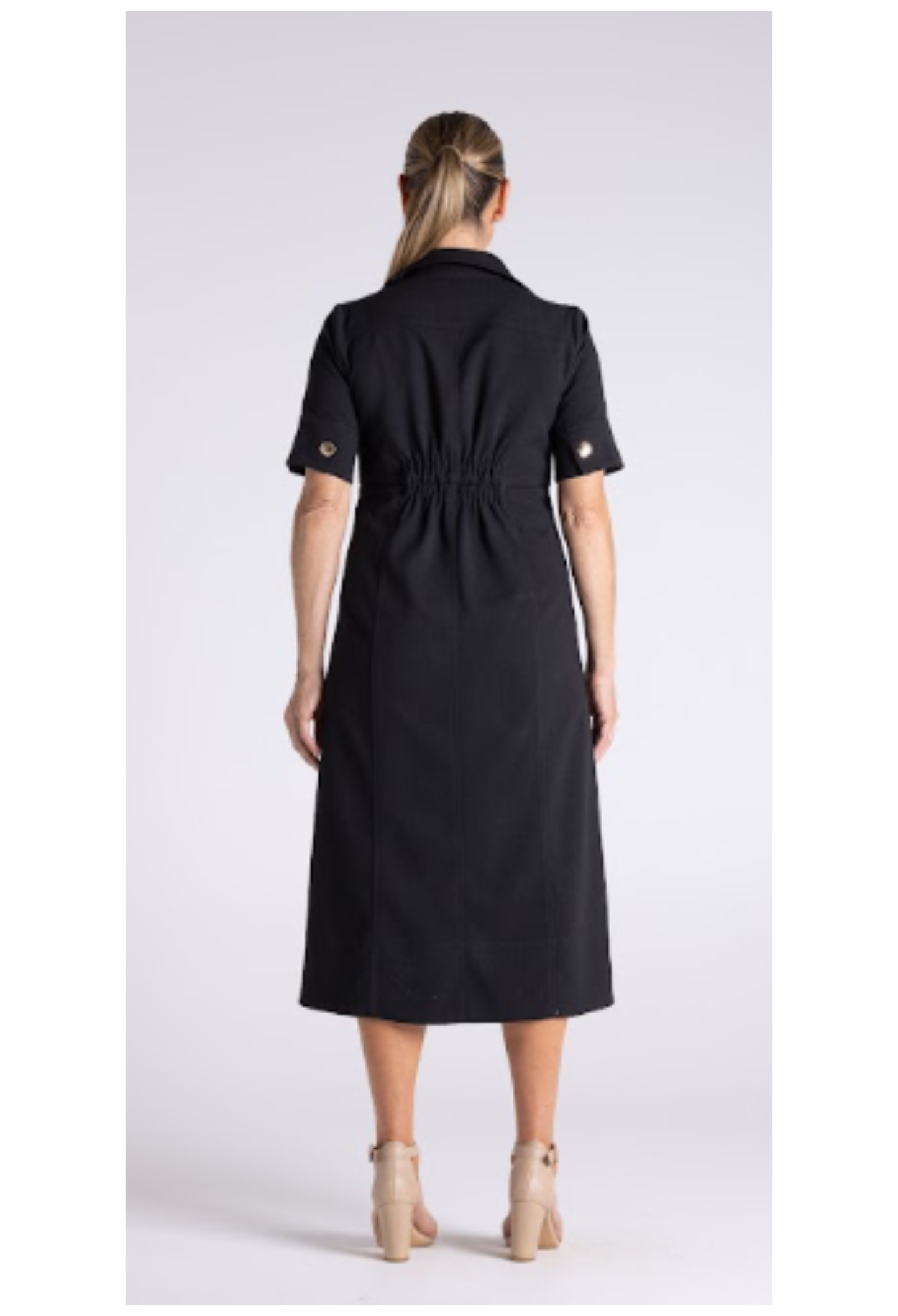 Middleton Midi Dress | Black