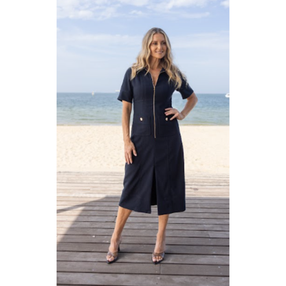 Middleton Midi Dress | Navy