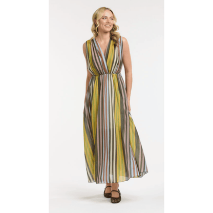 Liguria Dress | Multi Stripe | Urban Luxury