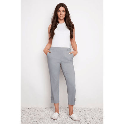 UP - Buckingham Pant | Navy/White Stripe