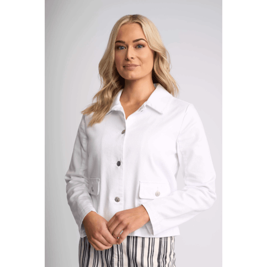 Hera Jacket | White Denim