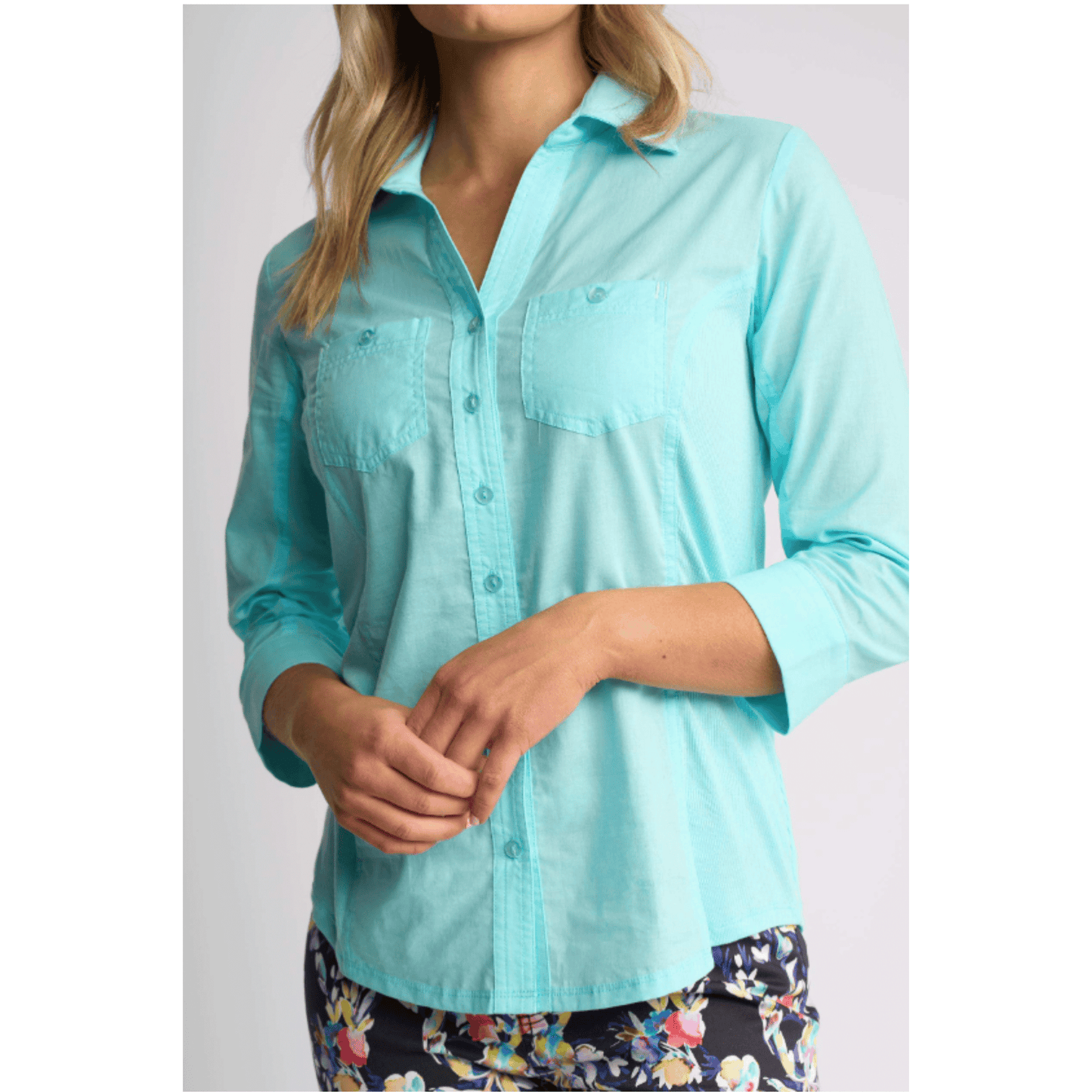 Isla Shirt | Marine
