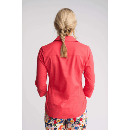 Isla Shirt | Raspberry