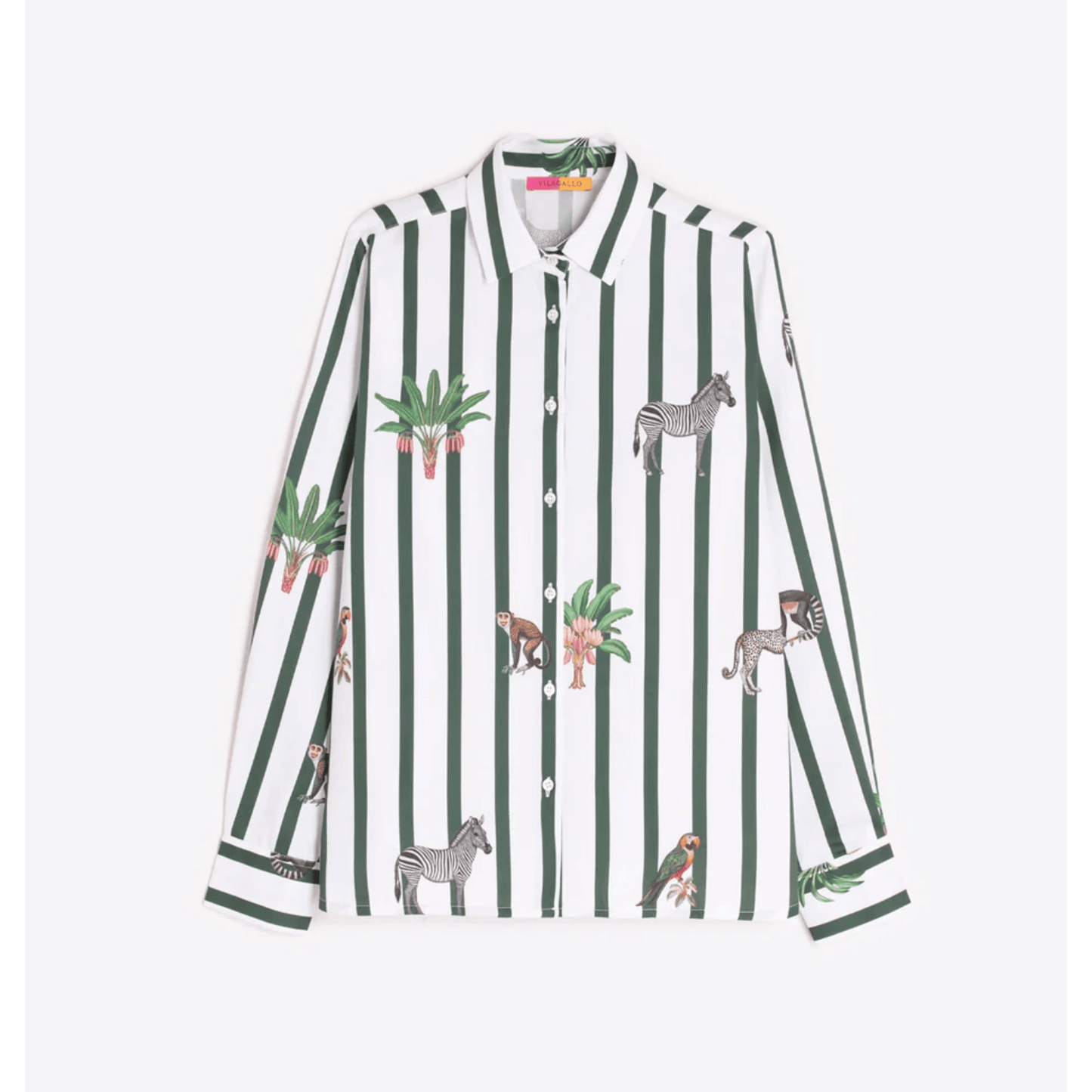 Isa Stripe Shirt | Green
