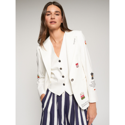 Punto Roma Jacket | White