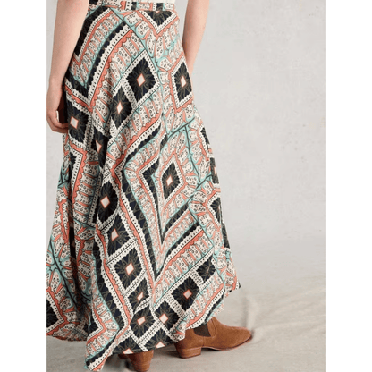 Hope Maxi Skirt | Orange Multi
