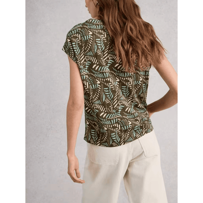 Rowan Linen T-Shirt | Green