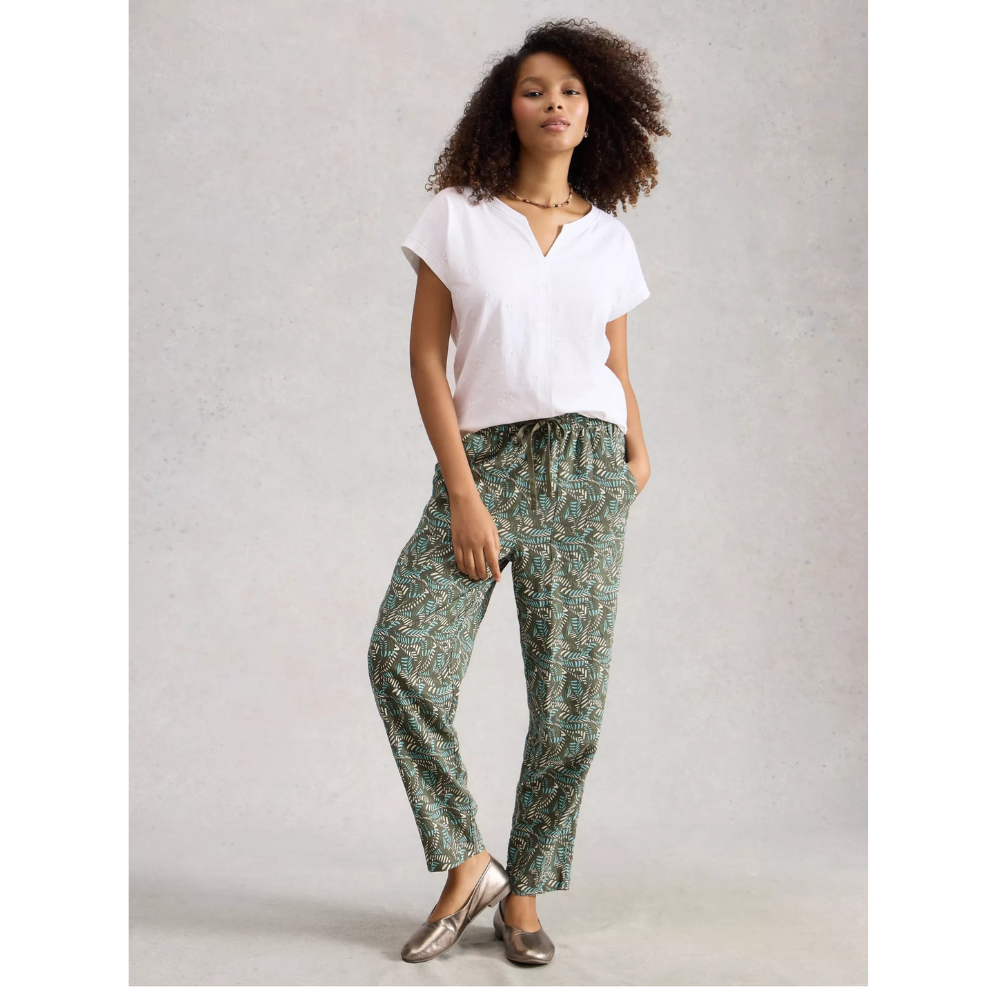 White Stuff - Crete TShirt | White