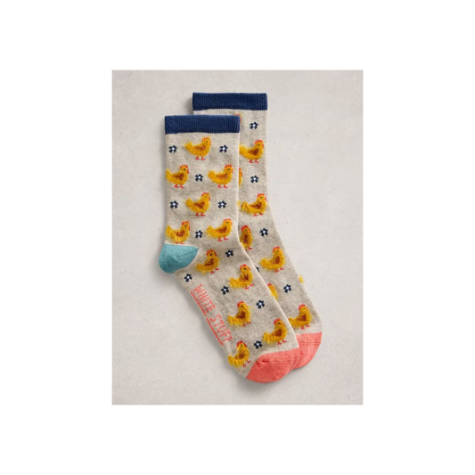 Tootsie Ankle Socks | Chicken
