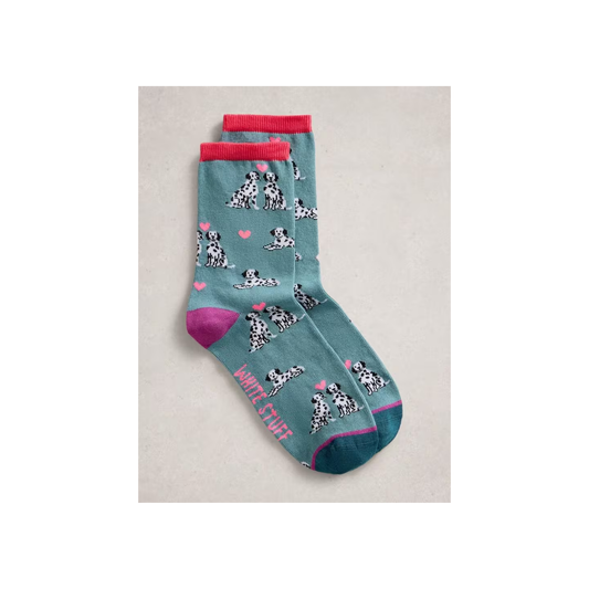 Tootsie Ankle Socks | Dalmatian
