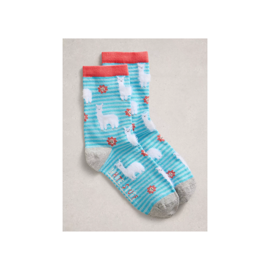Tootsie Ankle Socks | Llama
