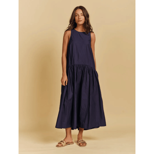 Kiana Dress | Navy | Zjoosh