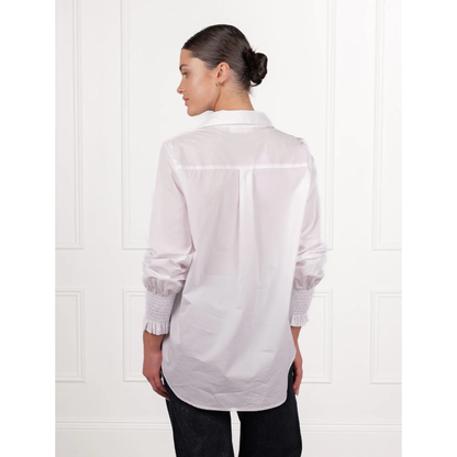 Zjoosh - Petal Shirt | White