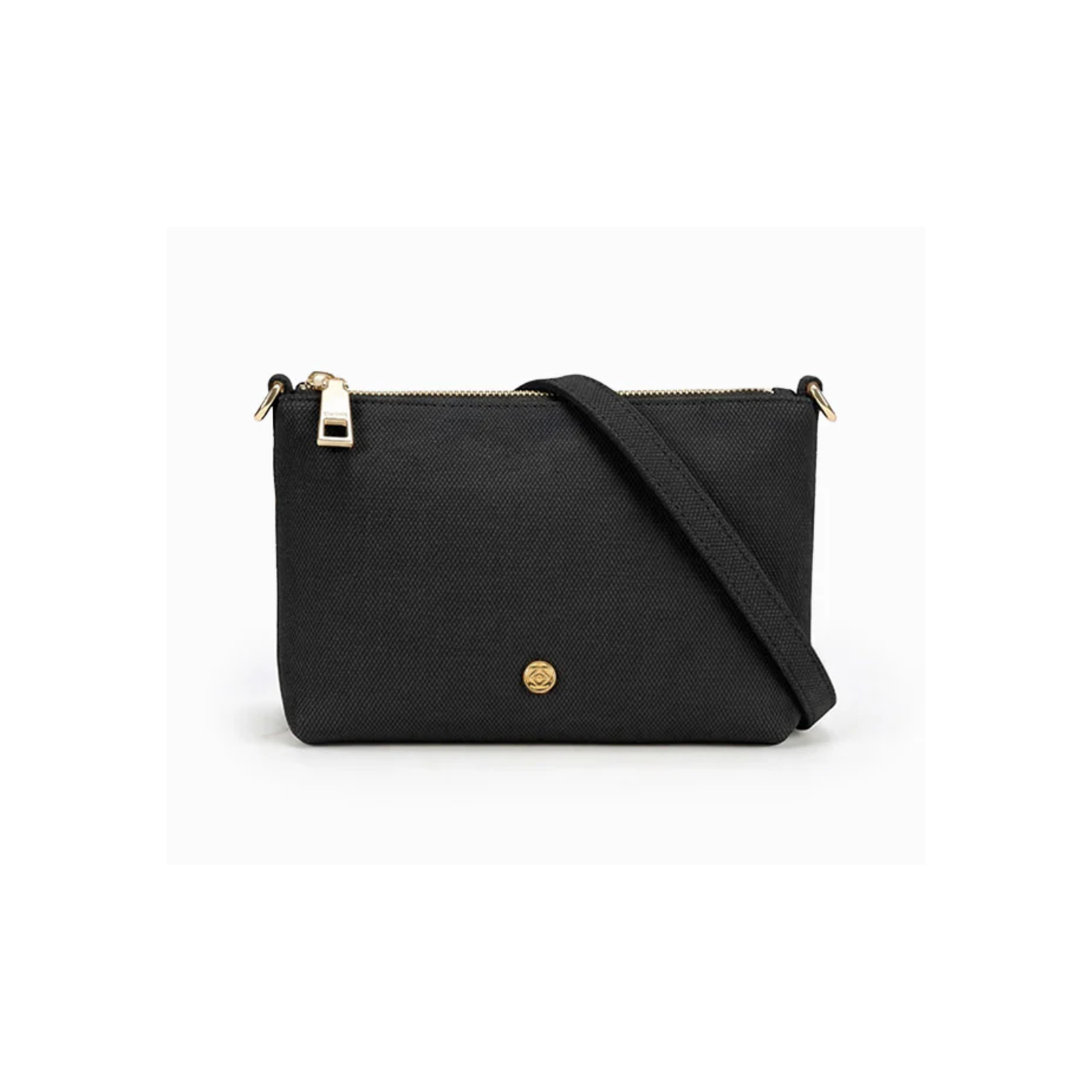 Zjoosh - Sadia Eco Suede Bag | Black