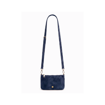 Zjoosh - Sadia Eco Suede Bag | Navy