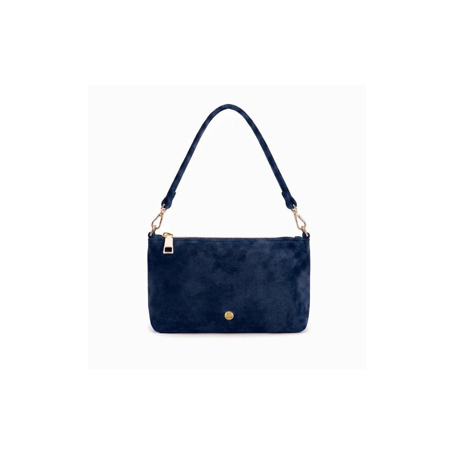 Zjoosh - Sadia Eco Suede Bag | Navy