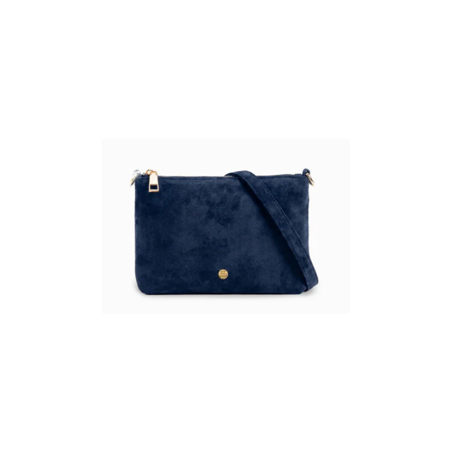 Zjoosh - Sadia Eco Suede Bag | Navy