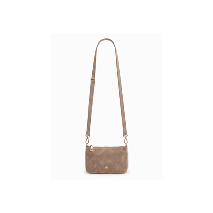 Zjoosh - Sadia Eco Suede Bag | Tan