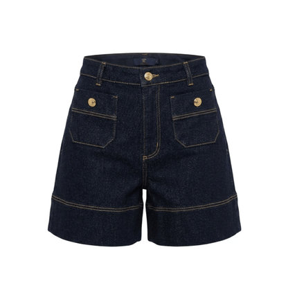 Farrah Denim Short | Ink | Zjoosh