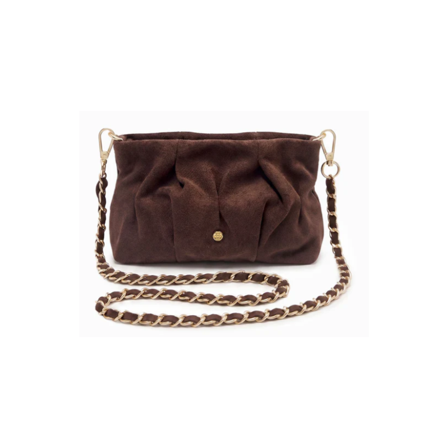 Zjoosh - Annabel Eco Suede Bag | Choc