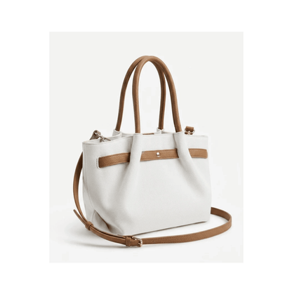Zjoosh - Chiswick Tote | White/Tan