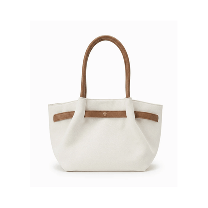 Zjoosh - Chiswick Tote | White/Tan
