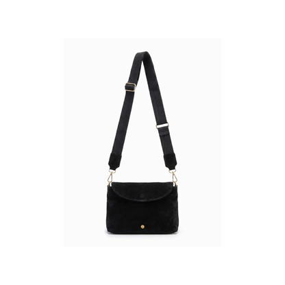 Zjoosh - Darcy Eco Suede Bag | Black