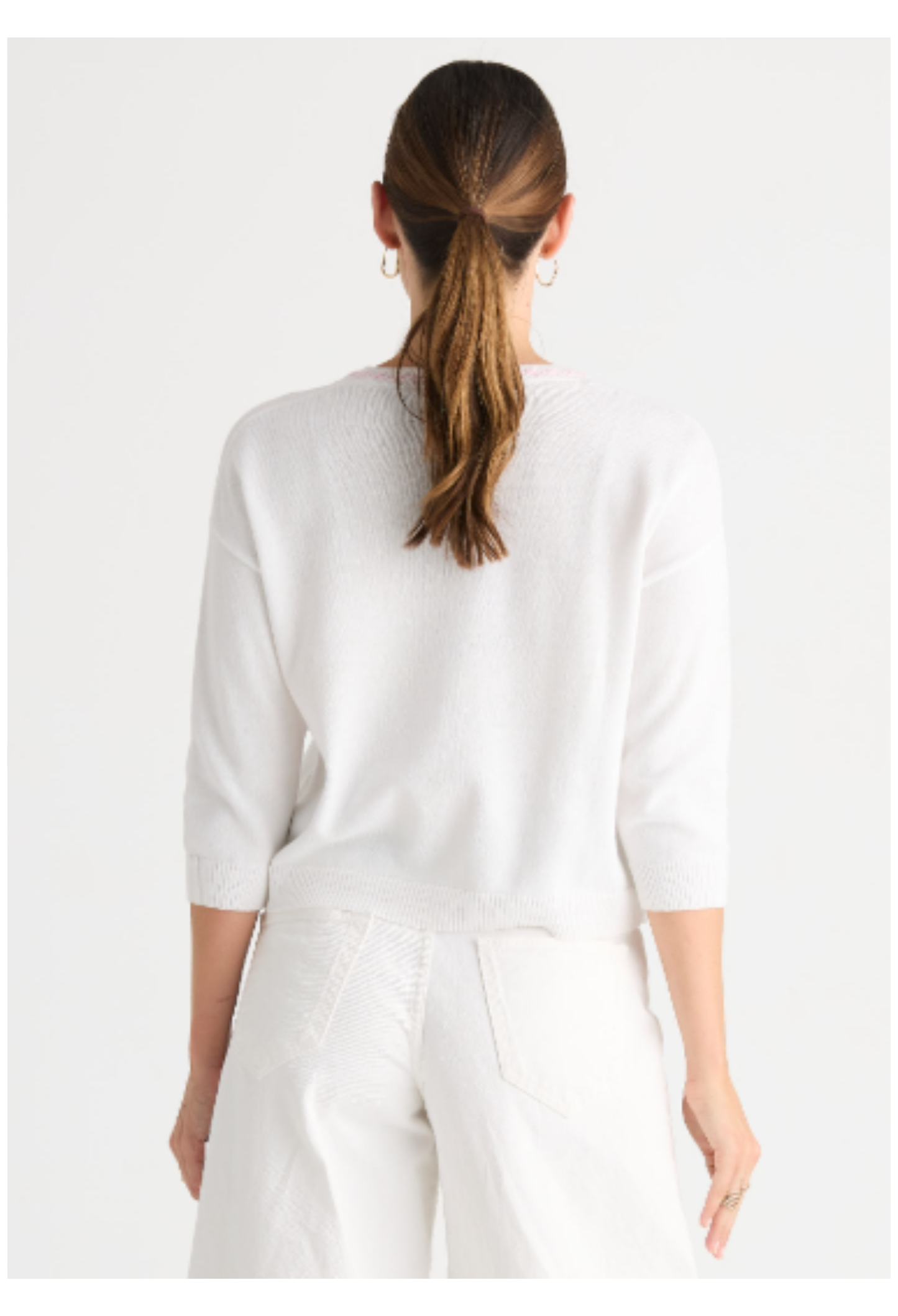 Hawaii Cardigan | White