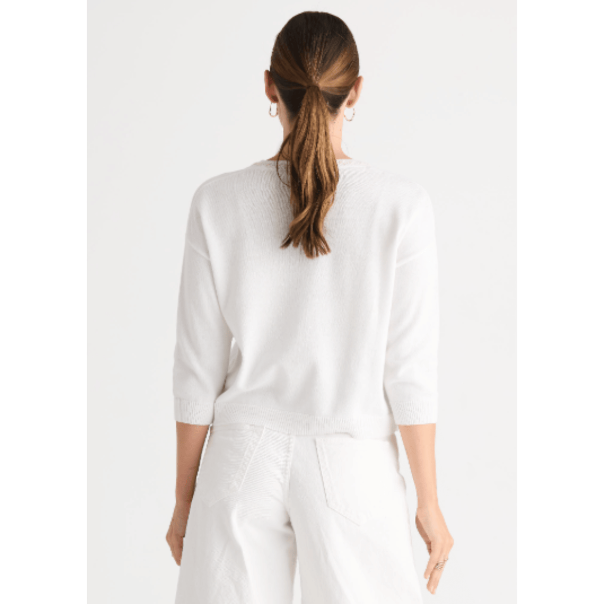 Hawaii Cardigan | White