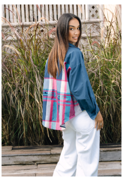 Woodstock Check Shirt | Ocean