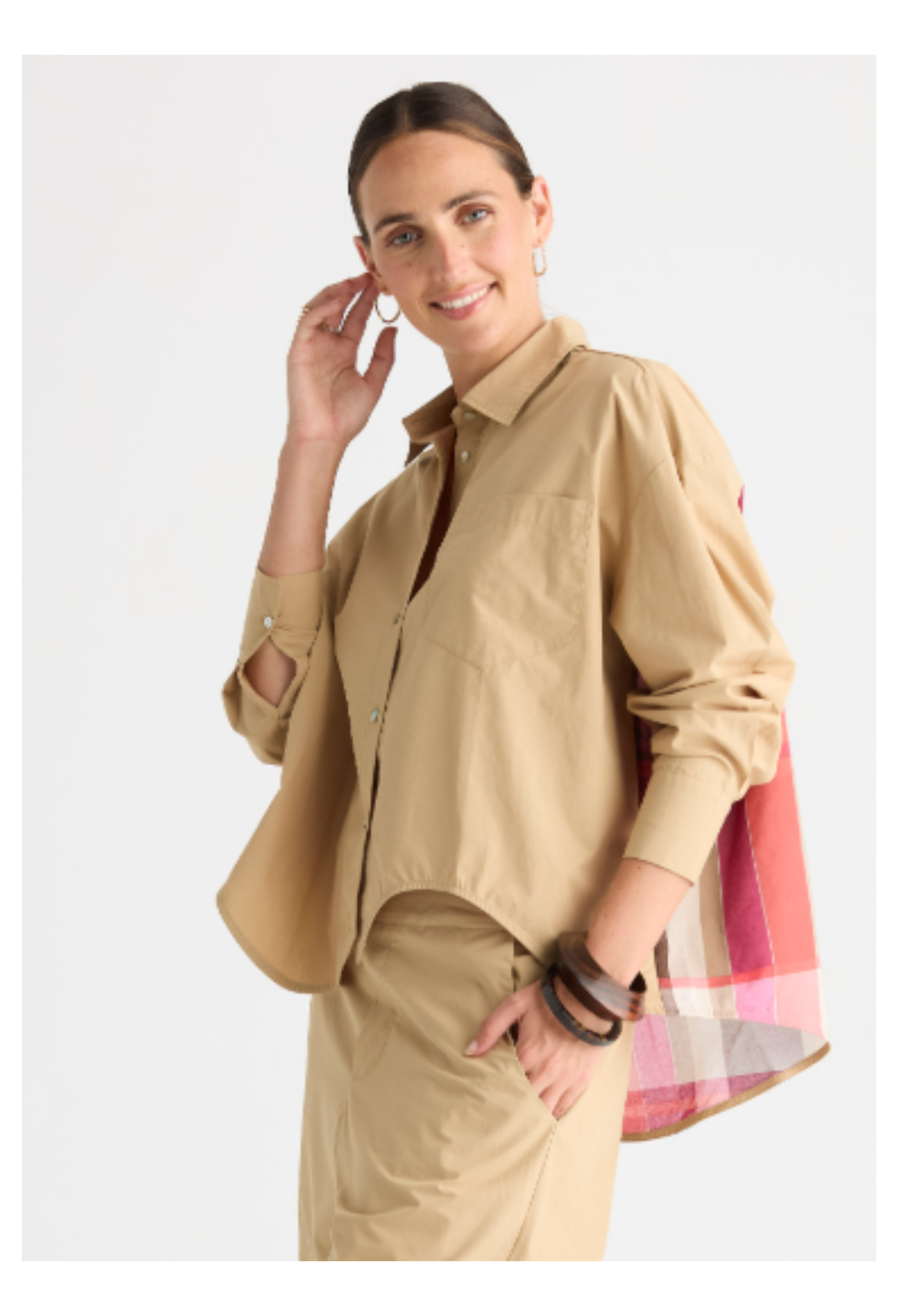 Woodstock Check Shirt | Peanut Butter