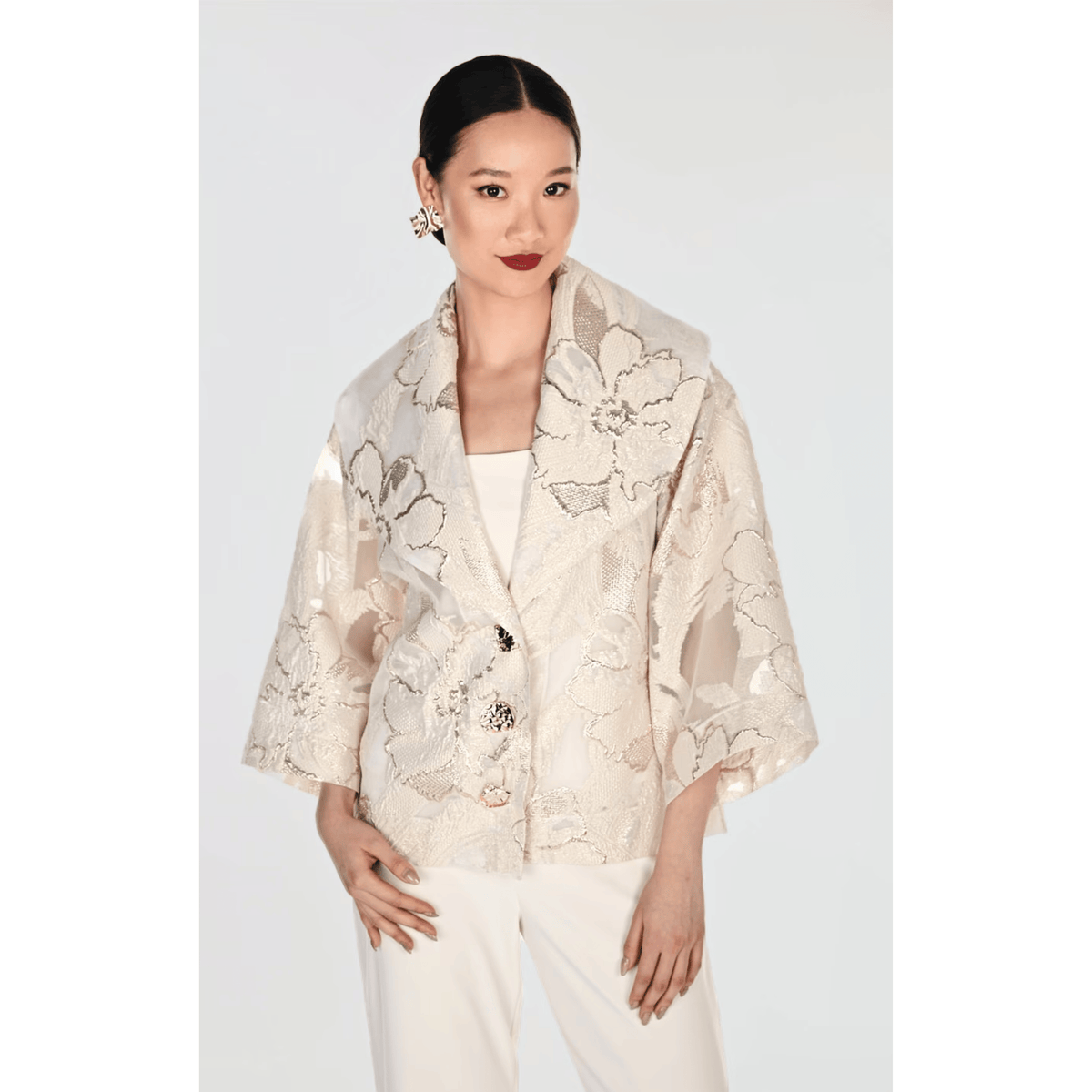 Glimmer Jacket | Vanilla Gold | Frank Lyman
